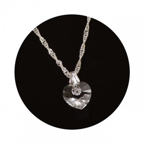 Collar de Plata con Cristal Swarovski (751) image 1